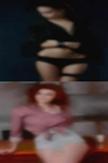 Middle naked webcam gagging