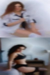 Mature women enjoying washing