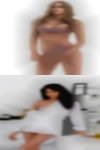 Talking before naked slave
